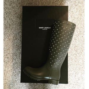 Yves Saint Laurent Rain Boots